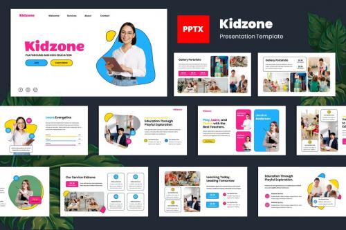 Kidzone - Kids Education Powerpoint Template Kidzone - Kids Education Powerpoint Template