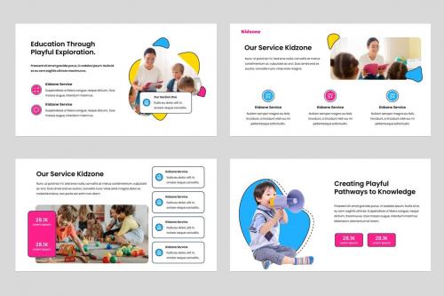 Kidzone - Kids Education Powerpoint Template Kidzone - Kids Education Powerpoint Template