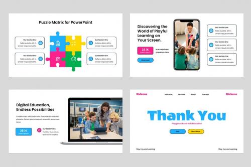 Kidzone - Kids Education Powerpoint Template Kidzone - Kids Education Powerpoint Template