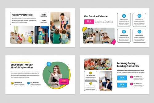 Kidzone - Kids Education Powerpoint Template Kidzone - Kids Education Powerpoint Template