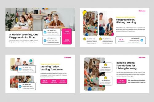 Kidzone - Kids Education Powerpoint Template Kidzone - Kids Education Powerpoint Template
