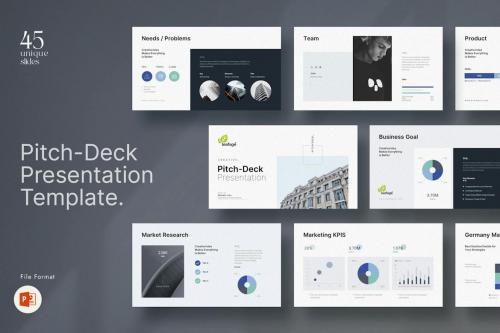 Creative Pitch Deck Presentation Template Creative Pitch Deck Presentation Template