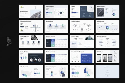 Creative Pitch Deck Presentation Template Creative Pitch Deck Presentation Template