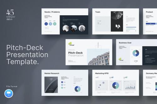 Creative Pitch Deck Presentation Template Creative Pitch Deck Presentation Template