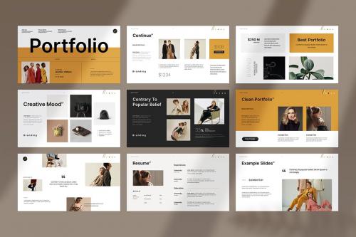 Portfolio Presentation Template Portfolio Presentation Template