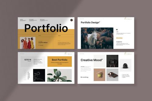 Portfolio Presentation Template Portfolio Presentation Template