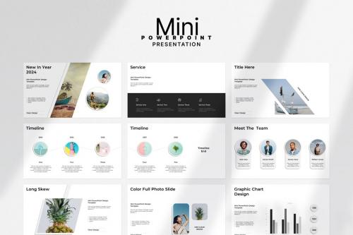 Mini PowerPoint Presentation Template Mini PowerPoint Presentation Template