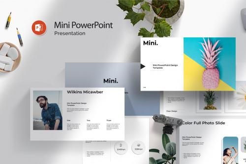 Mini PowerPoint Presentation Template Mini PowerPoint Presentation Template