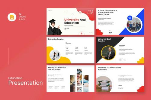 University Education Presentation Template University Education Presentation Template