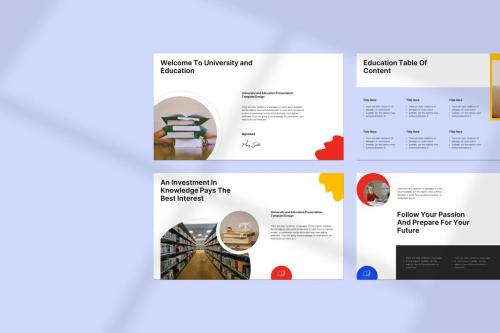 University Education Presentation Template University Education Presentation Template