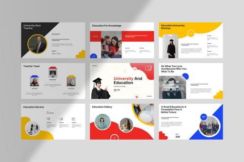 University Education Presentation Template University Education Presentation Template