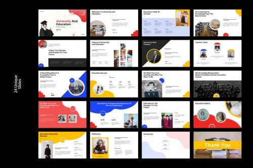 University Education Presentation Template University Education Presentation Template