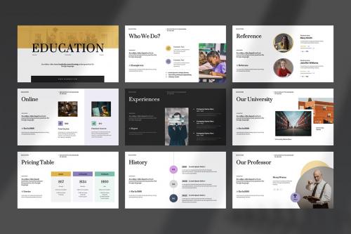 Education Presentation Template Education Presentation Template