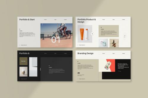 Portfolio PowerPoint Template Portfolio PowerPoint Template