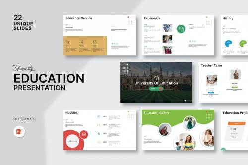 University Education PowerPoint Template University Education PowerPoint Template