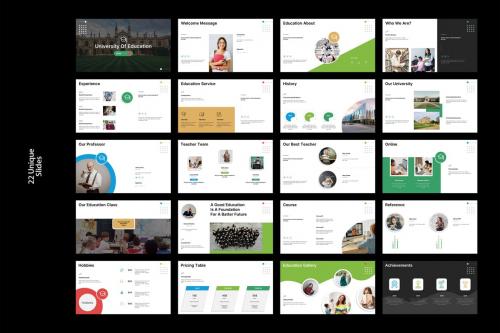 University Education PowerPoint Template University Education PowerPoint Template