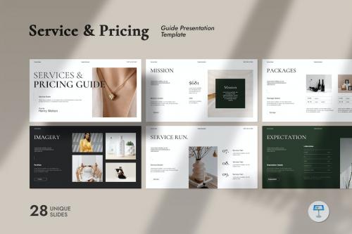 Service & Pricing Guide Keynote Service & Pricing Guide Keynote