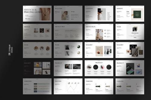 Service & Pricing Guide Keynote Service & Pricing Guide Keynote