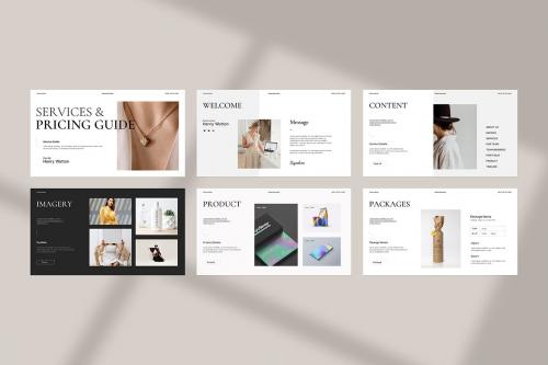 Service & Pricing Guide Keynote Service & Pricing Guide Keynote