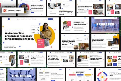 Proreper - Business Plan Powerpoint Template Proreper - Business Plan Powerpoint Template