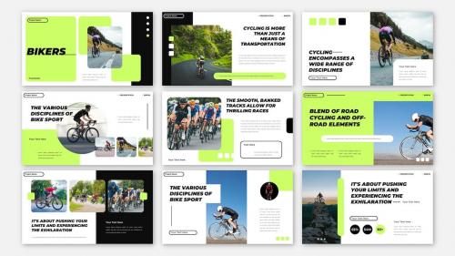 Bikers Sport Modern Presentation Powerpoint Bikers Sport Modern Presentation Powerpoint