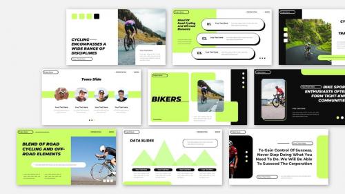 Bikers Sport Modern Presentation Powerpoint Bikers Sport Modern Presentation Powerpoint