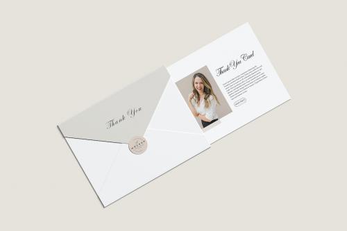 Thank You Card Mockup Thank You Card Mockup