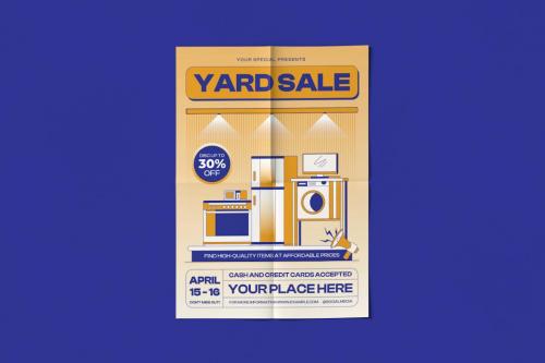 Yard Sale Flyer Poster Template Yard Sale Flyer Poster Template