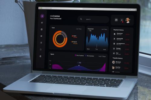 Codeorca - Finance Dashboard UI Kits