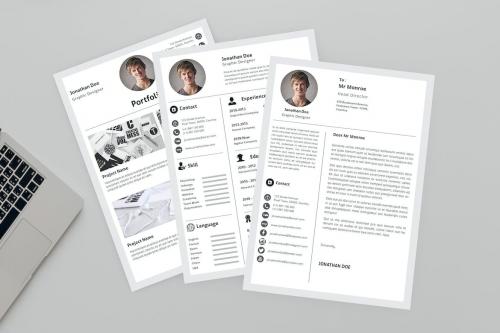 Minimalist Clean Resume Designer Minimalist Clean Resume Designer