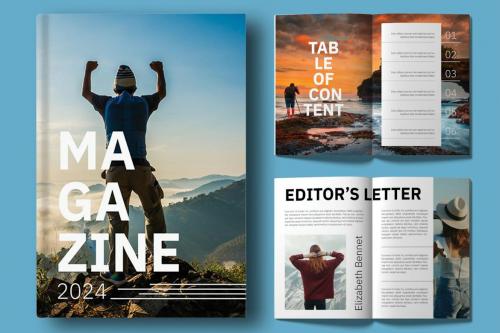 Magazine Template Magazine Template