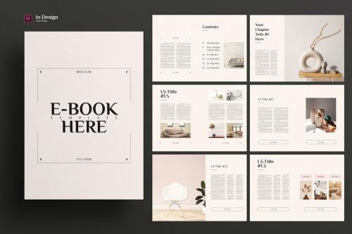 E-Book Brochure Template E-Book Brochure Template
