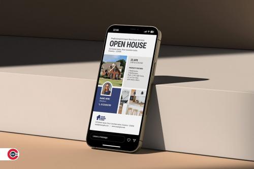 Real Estate Open House Template Design Real Estate Open House Template Design