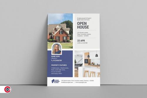 Real Estate Open House Template Design Real Estate Open House Template Design