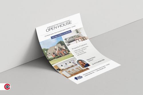 Real Estate Open House Flyer & Social Media Kit Real Estate Open House Flyer & Social Media Kit