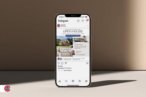 Real Estate Open House Flyer & Social Media Kit Real Estate Open House Flyer & Social Media Kit