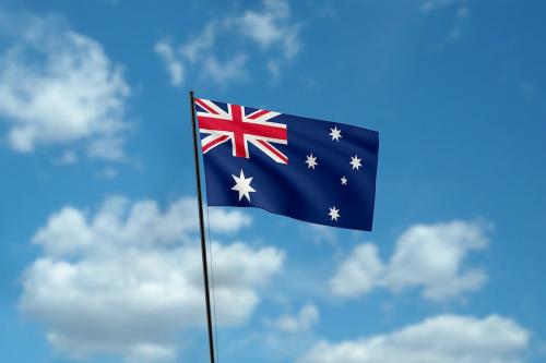 Photorealistic Flag Mockup Photorealistic Flag Mockup