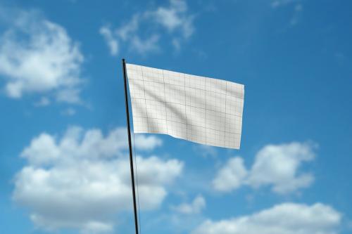 Photorealistic Flag Mockup Photorealistic Flag Mockup