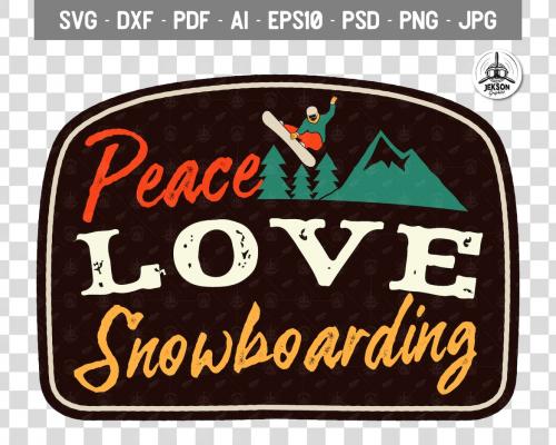 Snowboarding Badge, Vintage Winter Logo Patch Snowboarding Badge, Vintage Winter Logo Patch