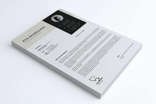Minimalist CV Resume Vol. 18 Minimalist CV Resume Vol. 18