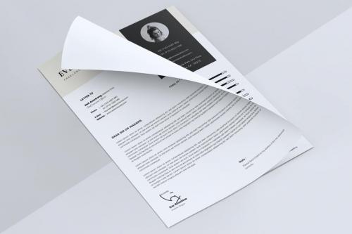 Minimalist CV Resume Vol. 18 Minimalist CV Resume Vol. 18