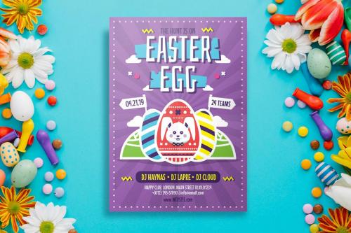 Easter Flyer Template Easter Flyer Template