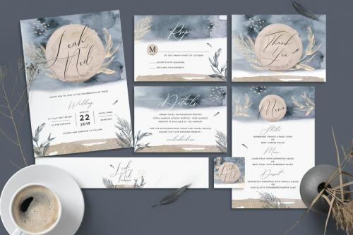Watercolor Wedding Invitation Watercolor Wedding Invitation