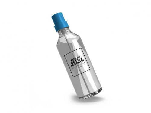Spray Bottle Mockup Set Spray Bottle Mockup Set