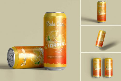 Soda Can Mockup Soda Can Mockup