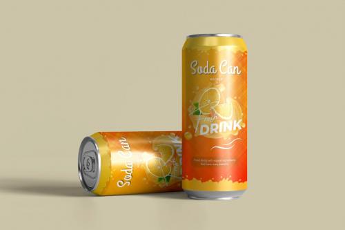 Soda Can Mockup Soda Can Mockup
