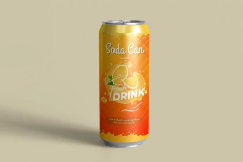 Soda Can Mockup Soda Can Mockup