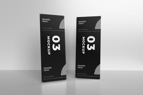 X Banner Mockup X Banner Mockup