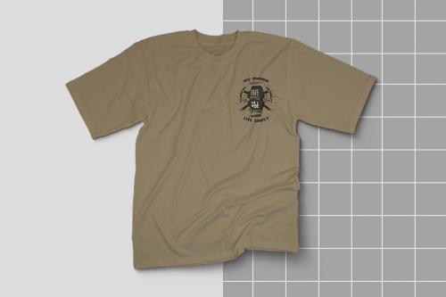 Oversized T-Shirt Mockup Oversized T-Shirt Mockup