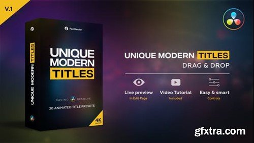 Videohive Modern Unique Titles 29935530